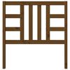 vidaXL Testiera per Letto Ambra 96x4x100 cm in Legno Massello di Pino