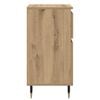 vidaXL Credenza con cassetto Rovere artigianale 40 x 35 x 70 cm