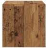 vidaXL Armadietto a muro 2 pcs Legno vecchio 37 x 37 x 37 cm