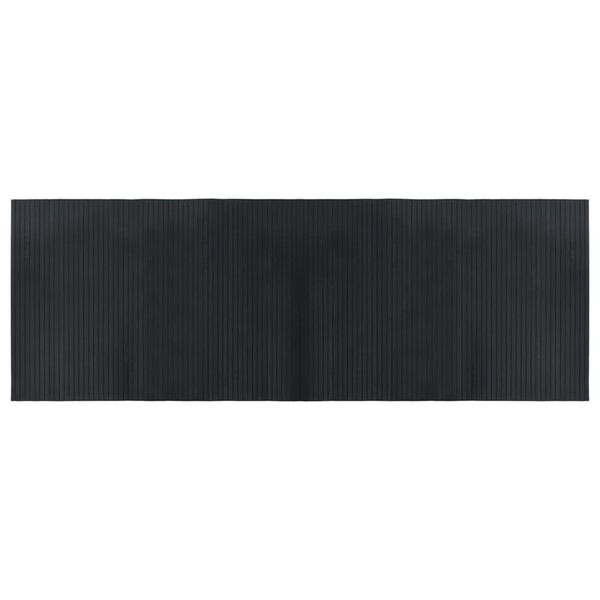 vidaXL Tappeto Rettangolare Nero 70x200 cm in Bamb&ugrave;