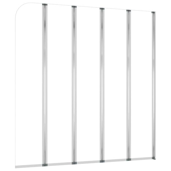 vidaXL Cabina da Bagno 120x140 cm in Vetro Temperato