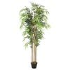 vidaXL Albero Bamb&ugrave; Artificiale 1095 Foglie 150 cm Verde