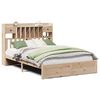 vidaXL Letto Libreria senza Materasso 140x190 cm in Legno di Pino