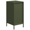 vidaXL Credenza Verde Oliva 35x39x73,5 cm in Acciaio Laminato a Freddo