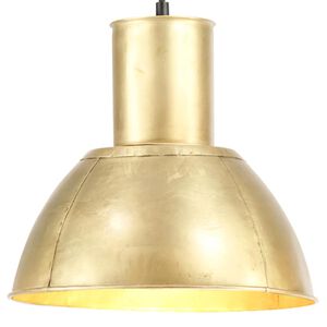 vidaXL Lampada a Sospensione 25 W Ottone Rotonda 28,5 cm E27