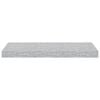 vidaXL Scaffale a Parete Grigio Cemento 60x23,5x3,8 cm in MDF