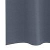 vidaXL Tende Blackout con Anelli 2 pcs Antracite 140 x 140 cm