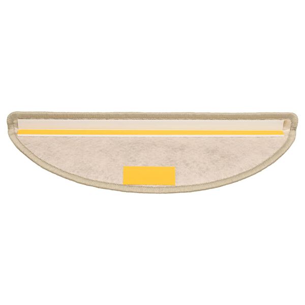 vidaXL Tappeti Adesivi Scale Aspetto Sisal 30pz 65x21x4cm Verde Chiaro