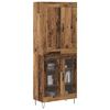 vidaXL Credenza Legno vecchio 69,5 x 34 x 180 cm Legno multistrato