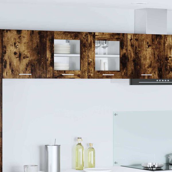 vidaXL Armadio pensile Rovere fum&eacute; 40 x 31 x 40 cm Legno multistrato