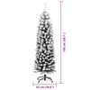 vidaXL Albero di Natale artificiale con 150 LED Verde 150 cm