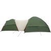 vidaXL Tenda da Campeggio per 5 Persone Verde Impermeabile