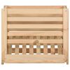 vidaXL Cassetta Porta Patate 60x40x50 cm in Legno Massello di Pino