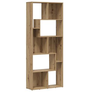 vidaXL Libreria Artisan Rovere 67x24x161 cm Legno ingegnerizzato