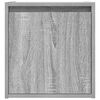vidaXL Comodini a Muro 2 pz Grigio Sonoma 38x34x40 cm