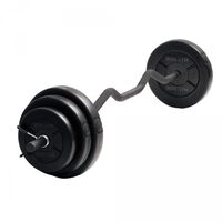 Iron Gym Set Bilanciere Barra Ondulata 23 kg IRG033