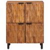 vidaXL Credenza con porta Finitura Marrone Acacia 60 x 33 x 75 cm