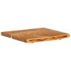 vidaXL Piano per Lavabo Bagno in Massello di Acacia 58x52x3,8 cm