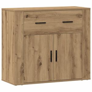 vidaXL Credenza Rovere Artigianale 80x33x70 cm in Truciolato