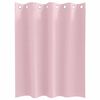 vidaXL Tende Blackout con Anelli 2 pcs Rosa baby 140 x 140 cm