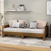 vidaXL Dormeuse Estraibile Ambra Legno Massello di Pino 2x(90x190)cm