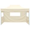 vidaXL Tenda Party Crema 280 x 410 x 315 cm Tessuto Oxford