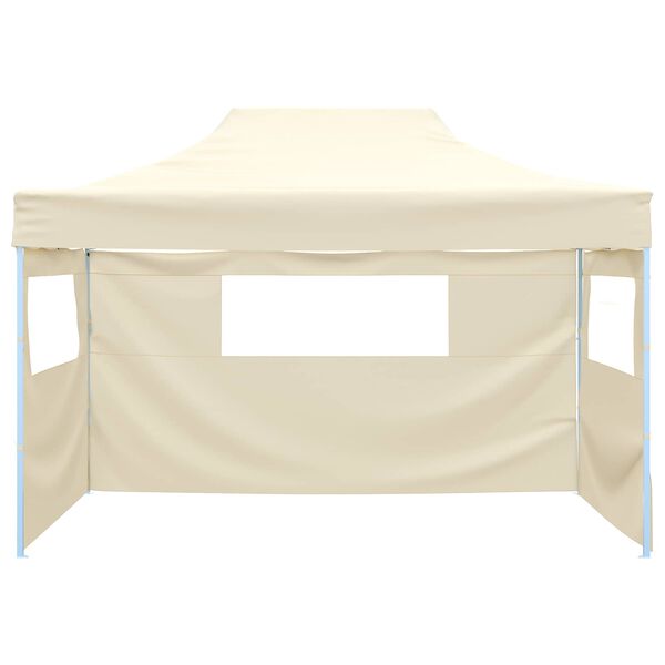 vidaXL Tenda Party Crema 280 x 410 x 315 cm Tessuto Oxford