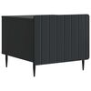 vidaXL Tavolino da salotto Nero 49 x 50 x 42 cm Legno ingegnerizzato