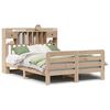 vidaXL Letto Libreria senza Materasso 150x200 cm in Legno di Pino