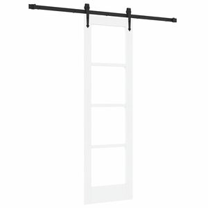 vidaXL Porta scorrevole Bianco 61 x 198,5 cm