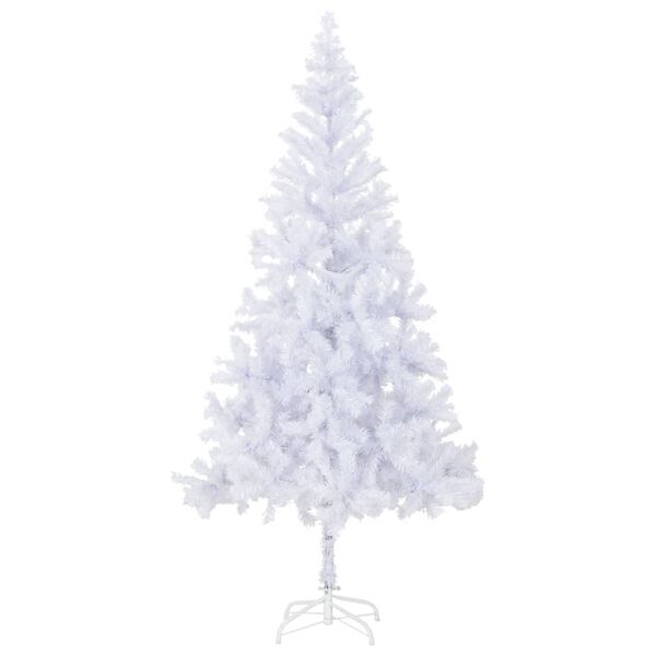 vidaXL Albero di Natale Preilluminato con Palline 210 cm 910 Rami