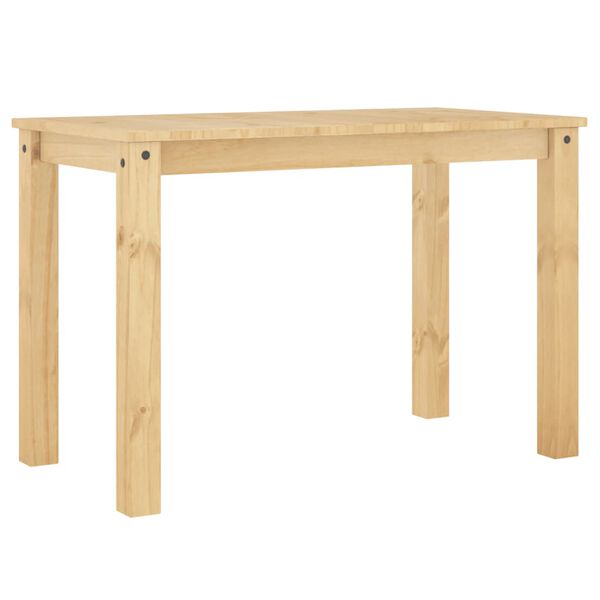 vidaXL Tavolo da Pranzo Panama 117x60x75 cm Legno Massello Pino