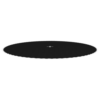 vidaXL Telo da Salto Nero per Trampolino Rotondo di 14 Piedi/4,27 m