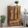 vidaXL Credenza Legno vecchio 69,5 x 31 x 115 cm Legno multistrato