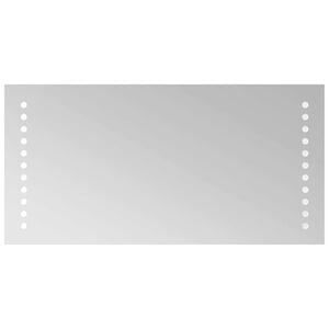 vidaXL Specchio da Bagno con Luci LED 40x20 cm