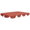 vidaXL Baldacchino per Dondolo Giardino Terracotta 188/168x145/110cm