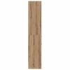 vidaXL Armadio per Libri rovere artigianale 40 x 35 x 180 cm