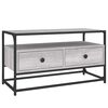 vidaXL Mobile Porta TV Grigio Sonoma 80x35x45 cm in Legno Multistrato