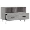 vidaXL Mobile Porta TV Grigio Sonoma 80x36x50 cm in Legno Multistrato
