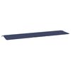 vidaXL Cuscino Panca da Giardino Blu Marino 200x50x3 cm Tessuto Oxford