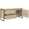vidaXL Mobile TV Sonoma 100 x 36 x 49.5 cm Legno multistrato