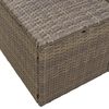 vidaXL Divano da giardino Grigio 123 x 62 x 69cm polyrattan