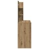 vidaXL Toeletta con Specchio Rovere Artigianale 74,5x40x141 cm