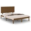 vidaXL Giroletto ambra in Legno Massello di Pino 140x190 cm