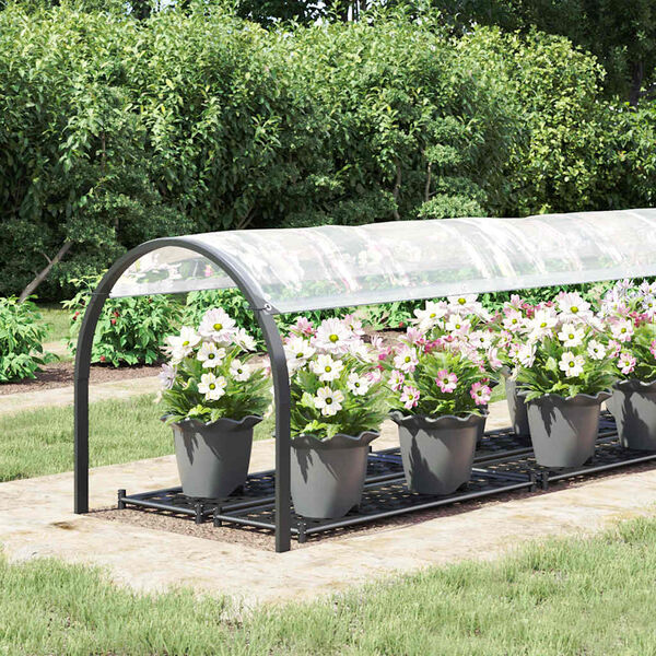 vidaXL Telone Trasparente con Occhielli 1x4 m in Polietilene