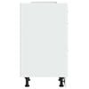 vidaXL Armadio Inferiore “Lyon” Bianco 40x46x81,5 cm