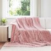 vidaXL Coperta Rosa 270 x 240 cm Panno