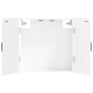 vidaXL Armadio per Dartboard HAARLEM Bianco 52,5 x 10,5 x 53,5 cm
