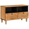 vidaXL Unit&agrave; TV Marrone Chiaro 70 x 33 x 46 cm Legno multistrato
