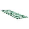 vidaXL Cuscino per Lettino con Motivo a Foglie in Tessuto Oxford